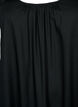 Sleeveless midi dress in viscose, Black, Packshot image number 2