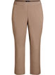 Loose trousers with high waist, Brown, Packshot image number 0