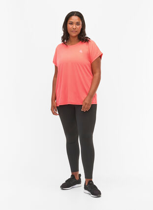 Short-sleeved training t-shirt, Dubarry, Model image number 2