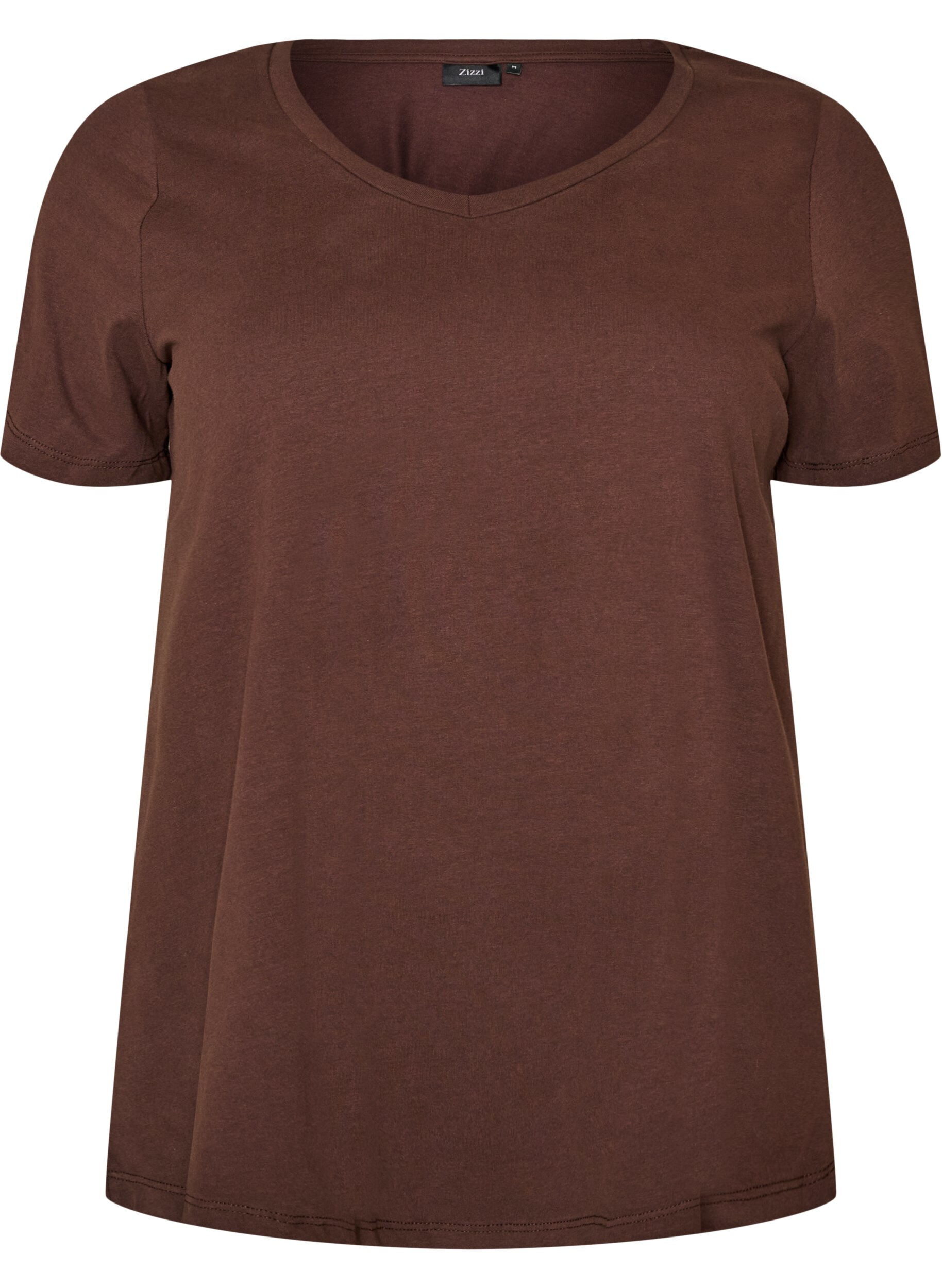 Basic plain cotton t-shirt