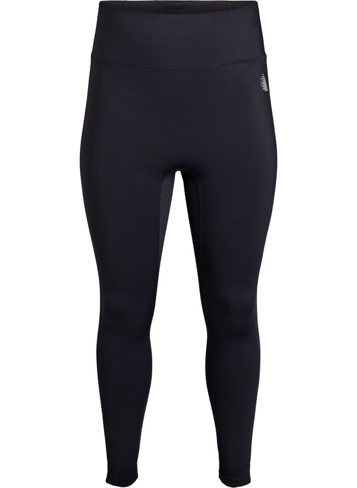 CORE, Squat-proof training tights with pocket, Black, Packshot image number 0