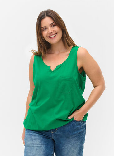 Cotton top with elasticated band in the bottom, Jolly Green, Model image number 0