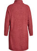 Knitted dress with turtleneck, Red, Packshot image number 1