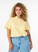 Polo shirt with short sleeves, Yellow, Model image number 0