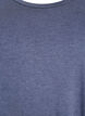 Loose t-shirt with round neck, Blue, Packshot image number 2
