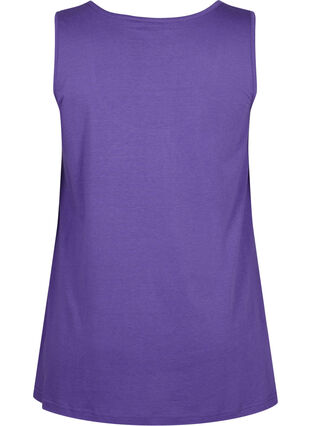 Top with a-shape and round neck, Ultra Violet, Packshot image number 1
