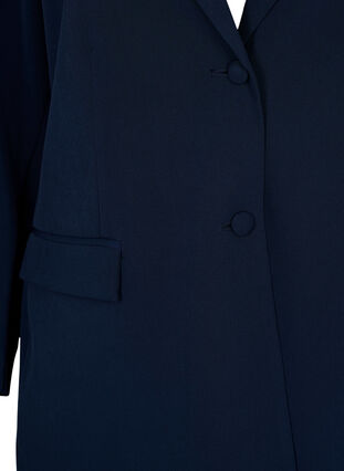 Classic blazer with button closure, Navy Blazer, Packshot image number 2