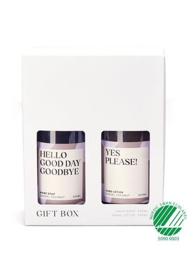 Gift set - Nordic Spa 2x300 ml Nordic Swan Ecolabel, Casual Coconut Dots, Packshot image number 0