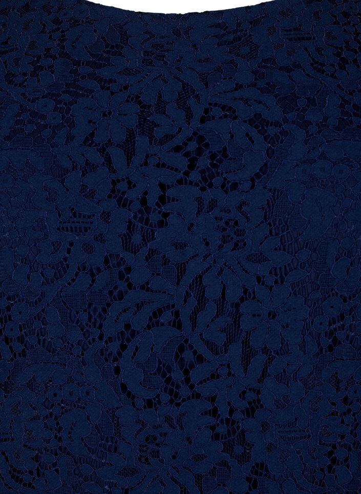 Lace dress with long sleeves, Navy Blazer, Packshot image number 2