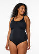 Swimsuit with back detail, Black, Model image number 0