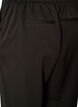 High-waisted tailored trousers with straight fit, Black, Packshot image number 3