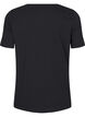 FLASH - T-shirt with motif, Black, Packshot image number 1