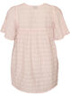 Tunic in lyocell with flutter sleeves, Rose, Packshot image number 1