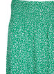 FLASH - Viscose maxi skirt with smocking, Green, Packshot image number 2