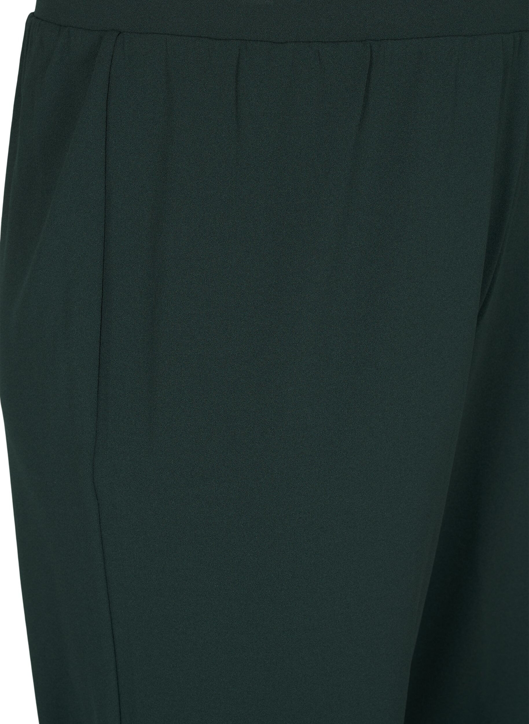 Zizzifashion Straight fit trousers, Green, Packshot image number 2