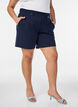 Shorts with pockets and loose fit, Blue, Model image number 3