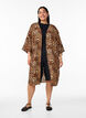 Viscose kimono with 3/4 sleeves, Brown, Model image number 1