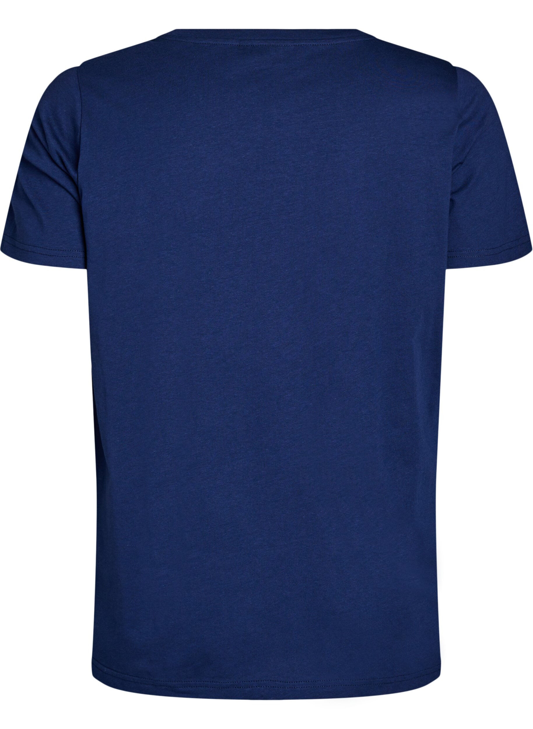 Zizzifashion T-shirt with strawberry embroidery, Naval A. W. Berry, Packshot image number 1