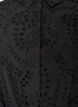 Shirt dress in broderie anglaise with a tie-belt, Black, Packshot image number 2