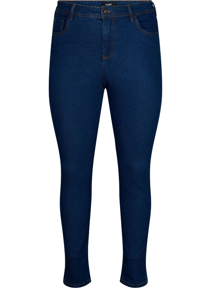 FLASH - Jeans with super slim fit, Blue, Packshot image number 0