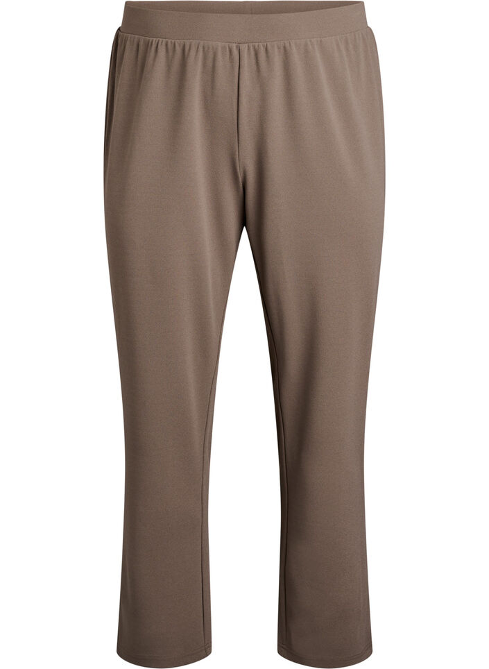 FLASH - Straight fit trousers, Beige, Packshot image number 0