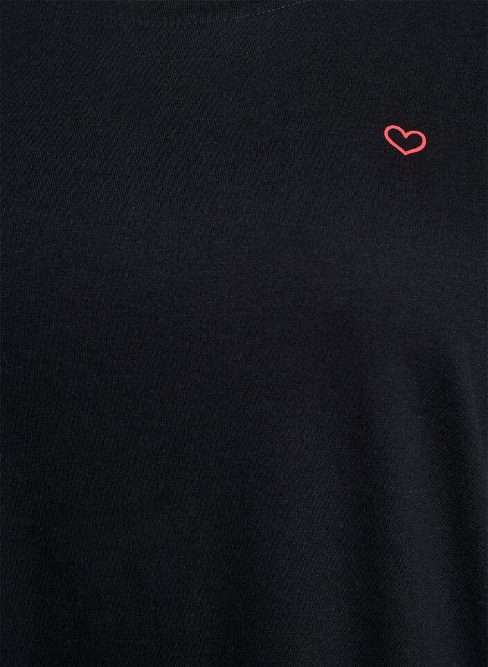 FLASH - T-shirt with motif, Black, Packshot image number 2