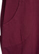 Short-sleeved cotton dress, Dark Bordeaux, Packshot image number 3