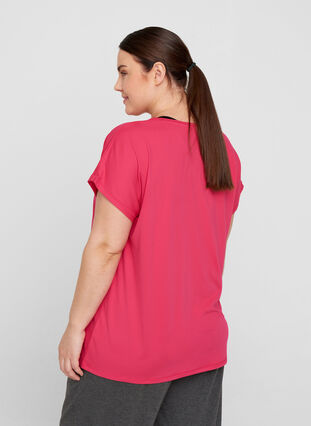 T-shirt, Pink Peacock, Model image number 1