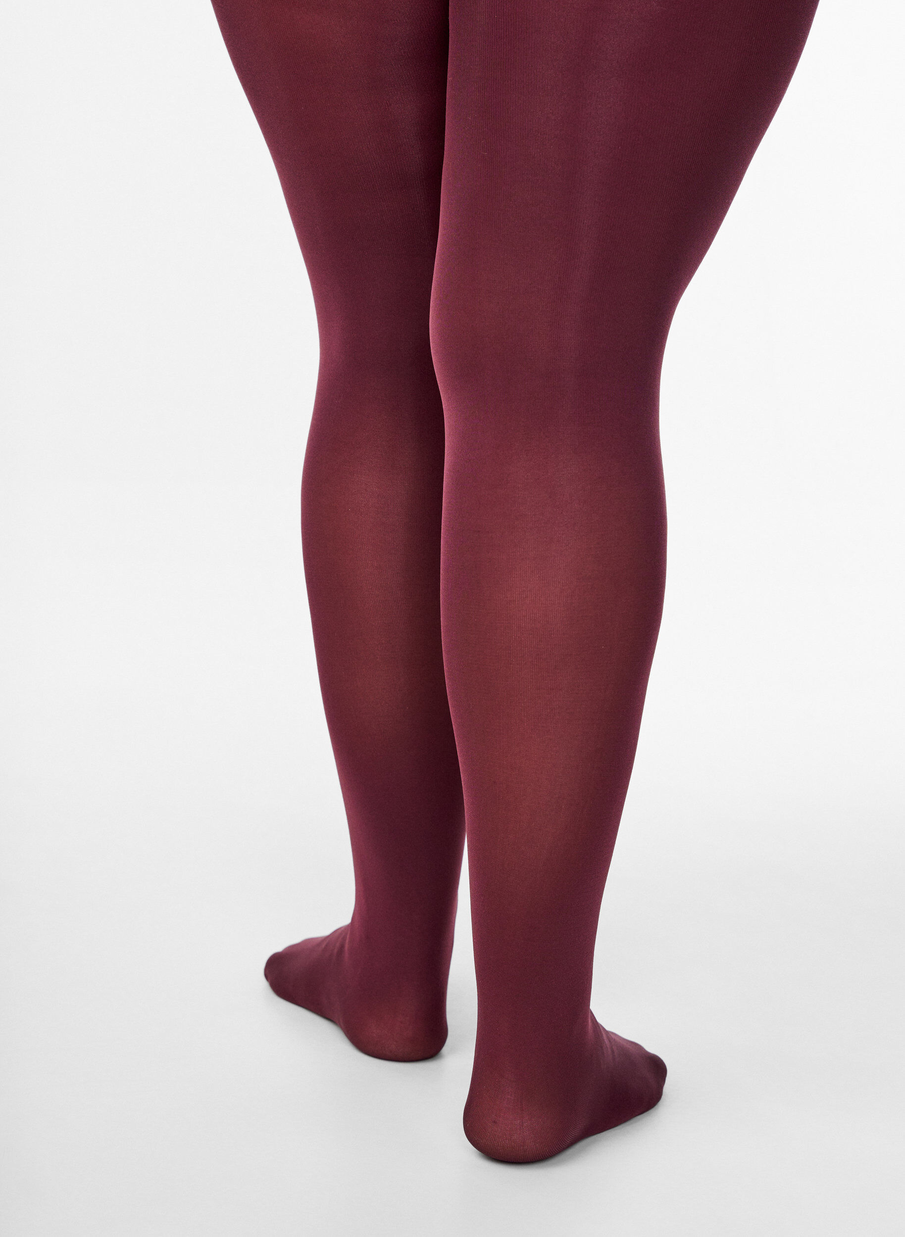 Zizzifashion 100 denier tights, Red, Packshot image number 1