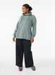 Sweatshirt with high collar and pockets, Green, Model image number 1