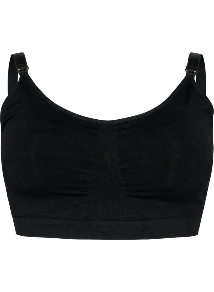 Nursing bra, Black, Packshot image number 0