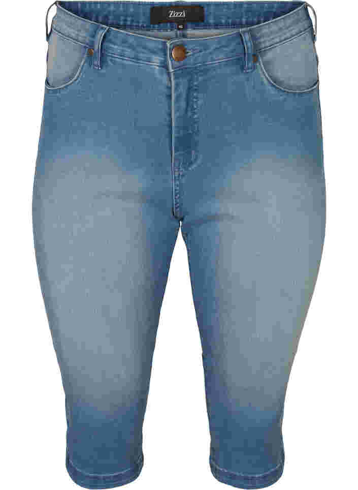 Slim fit Emily capri jeans, Light blue denim, Packshot image number 0