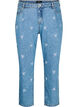 Mille mom fit jeans with embroidery, Light Blue, Packshot image number 0