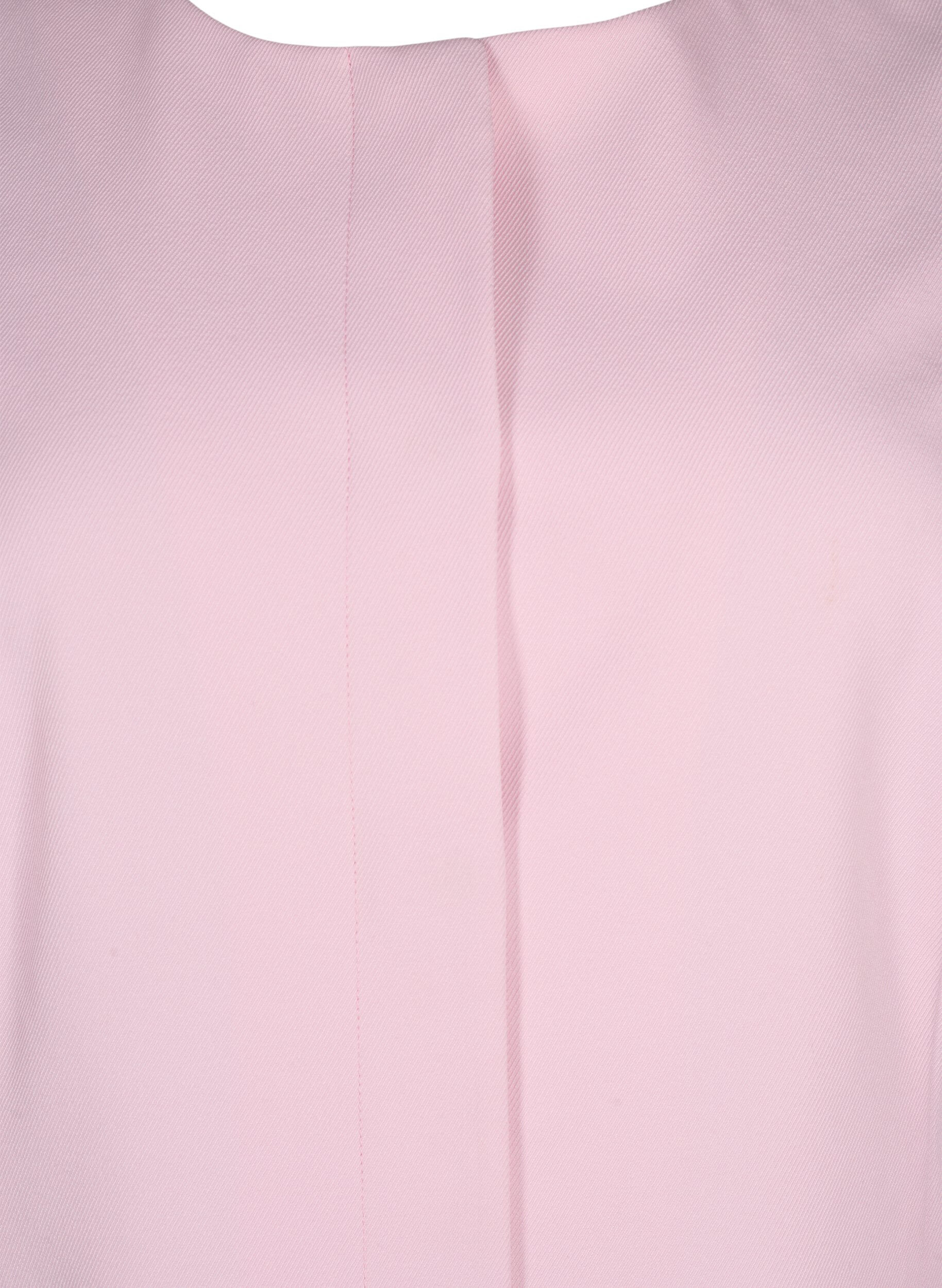 Zizzifashion Spring jacket with concealed button placket, Parfait Pink, Packshot image number 2