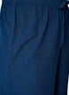 Loose cotton muslin pyjama bottoms, Blue, Packshot image number 3