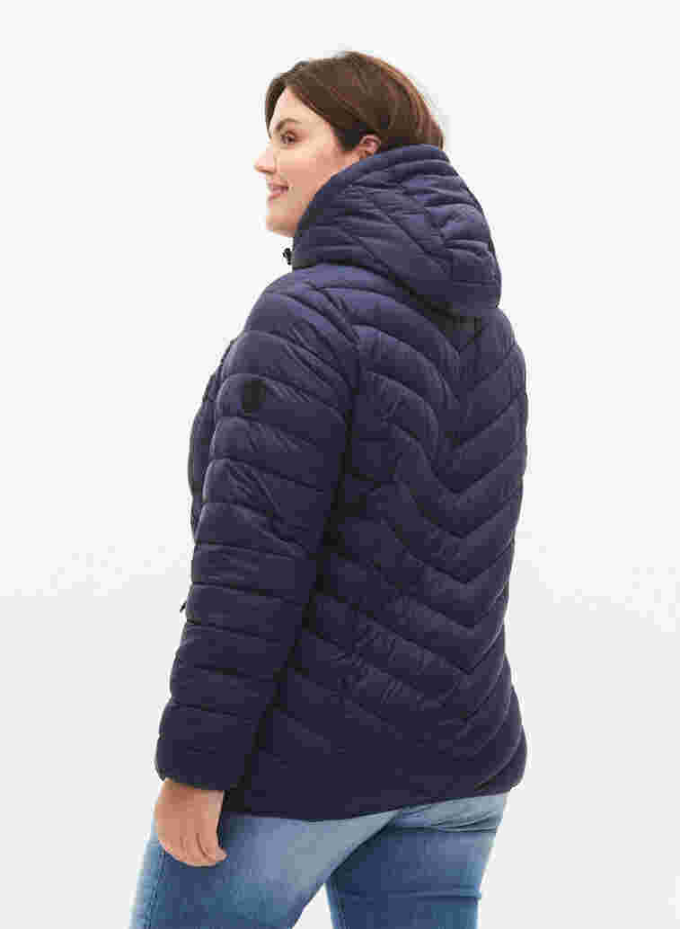 Lightweight jacket with hood, Navy Blazer, Model image number 1