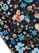 Floral brazilian bikini bottoms, Blue, Packshot image number 2