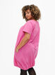 Short sleeve cotton dress, Pink, Model image number 2