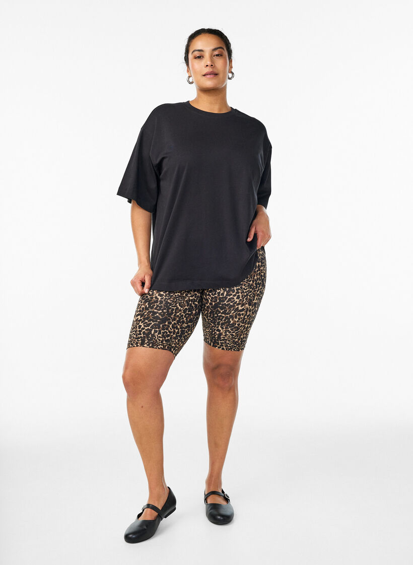 2-pack cycle shorts, Brown, Model image number 1