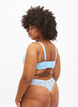 G-string briefs with lace and a regular waist, Blue, Model image number 1