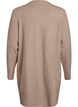 Ribbed Knit Cardigan with Pockets, Beige, Packshot image number 1