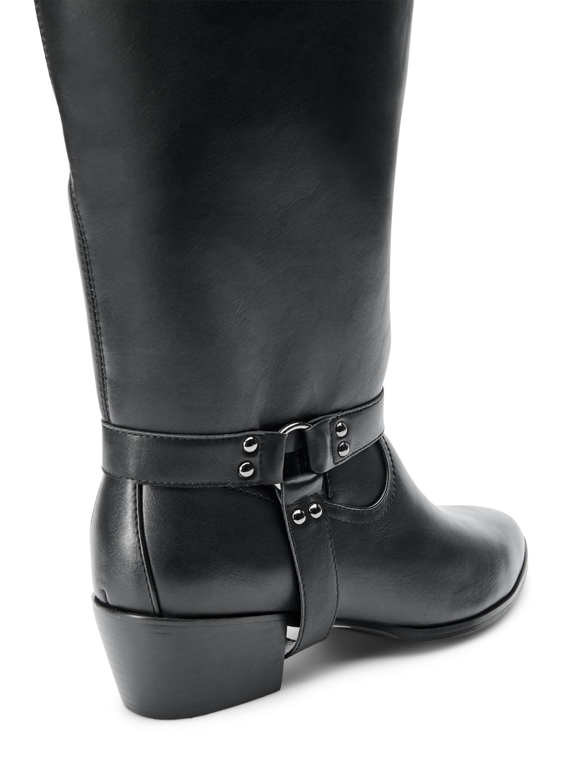 ZizzifashionLong boot with detachable shaft, Black, Packshot image number 3