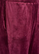 Loose velvet trousers, Red, Packshot image number 2