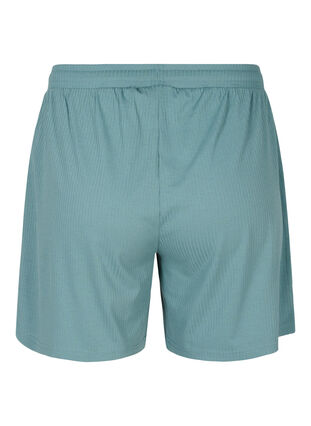 Shorts in ribbed fabric with pockets, Goblin Blue, Packshot image number 1