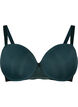 Moulded bra with mesh, Green, Packshot image number 0