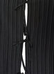 Sleeveless blouse with texture and a tie fastening, Black, Packshot image number 2