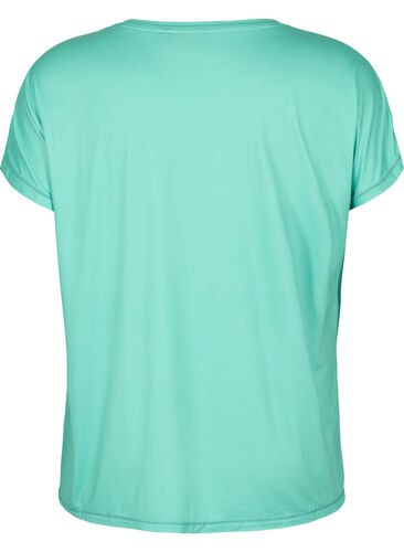 Short sleeved workout t-shirt, Spring Bud, Packshot image number 1
