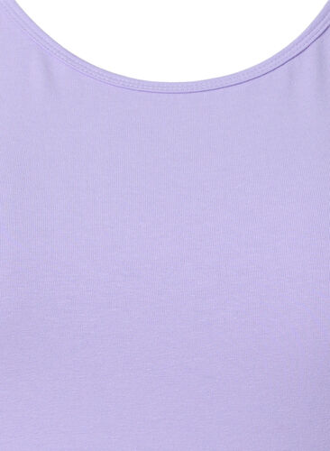 Cotton basic top, Lavender, Packshot image number 2