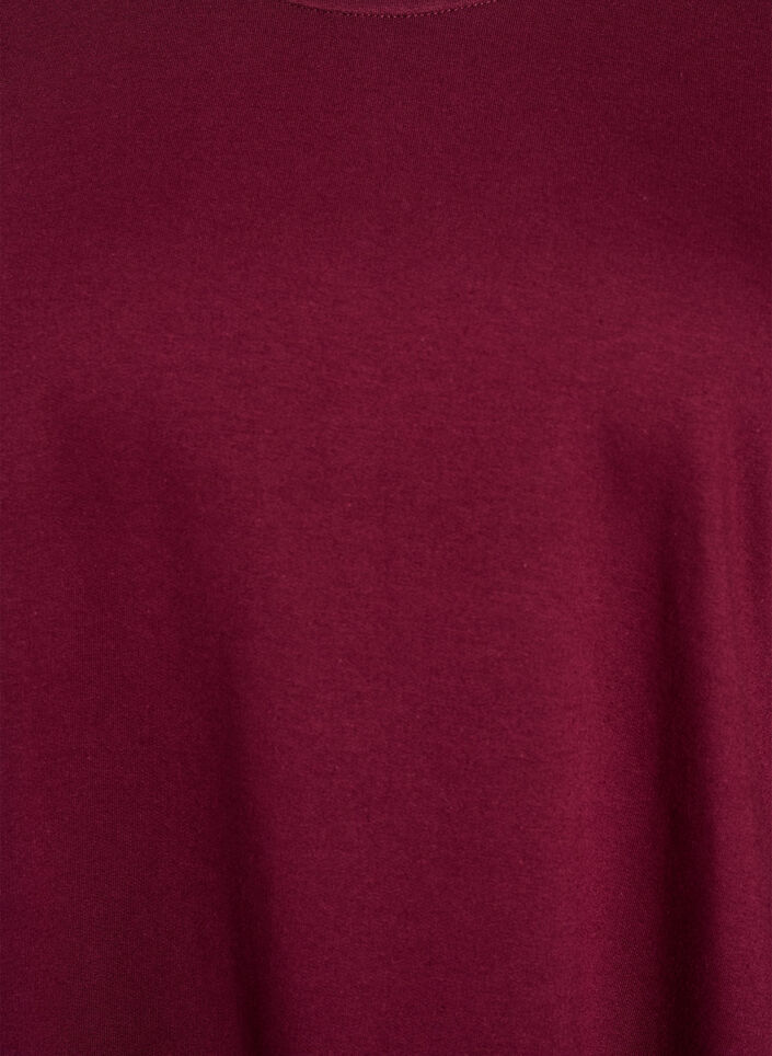 Balloon dress with pockets, Dark Bordeaux, Packshot image number 2