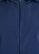 Lightweight jacket with a hood and zipper, Blue, Packshot image number 2